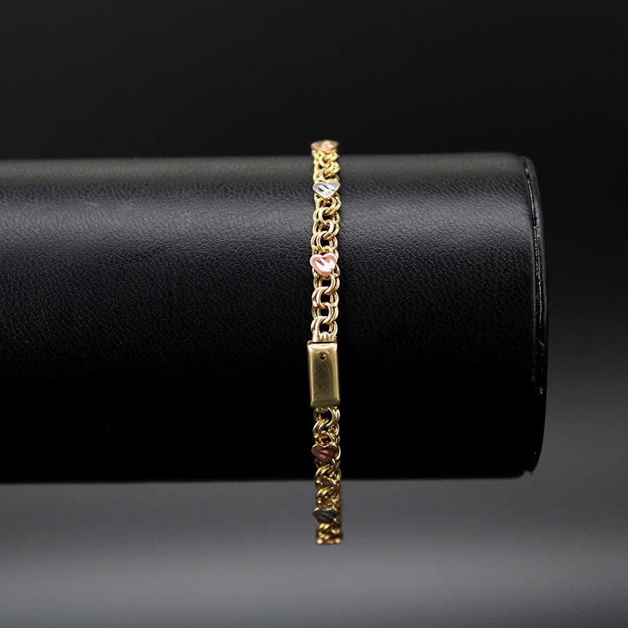 Pulso Chino Corazón 4mm 18cm