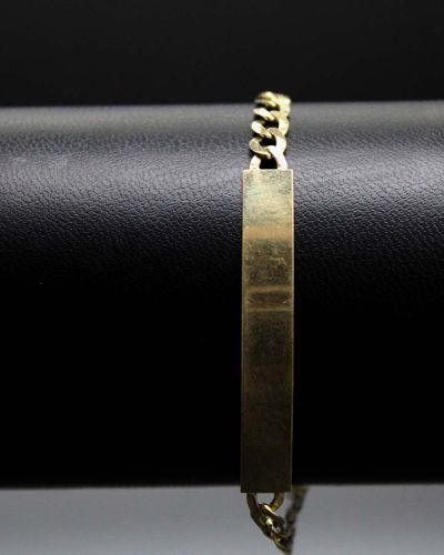 Esclava Barbada Caballero 6mm 21cm