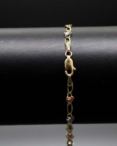 Pulso Corazón Dama 2mm 18cm