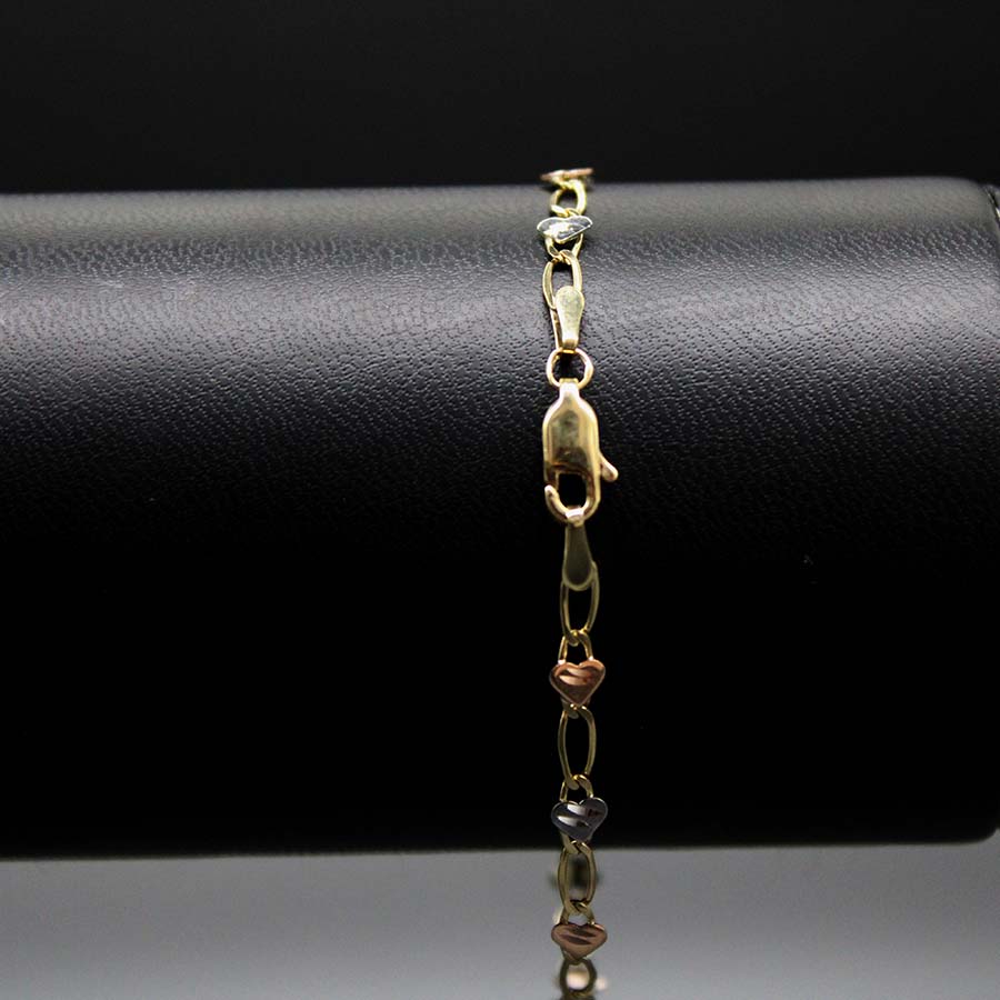 Pulso Corazón Dama 2mm 18cm