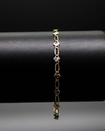 Pulso Corazón Dama 2mm 18cm