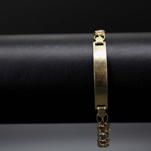 Esclava Corazón Dama 6mm 18cm