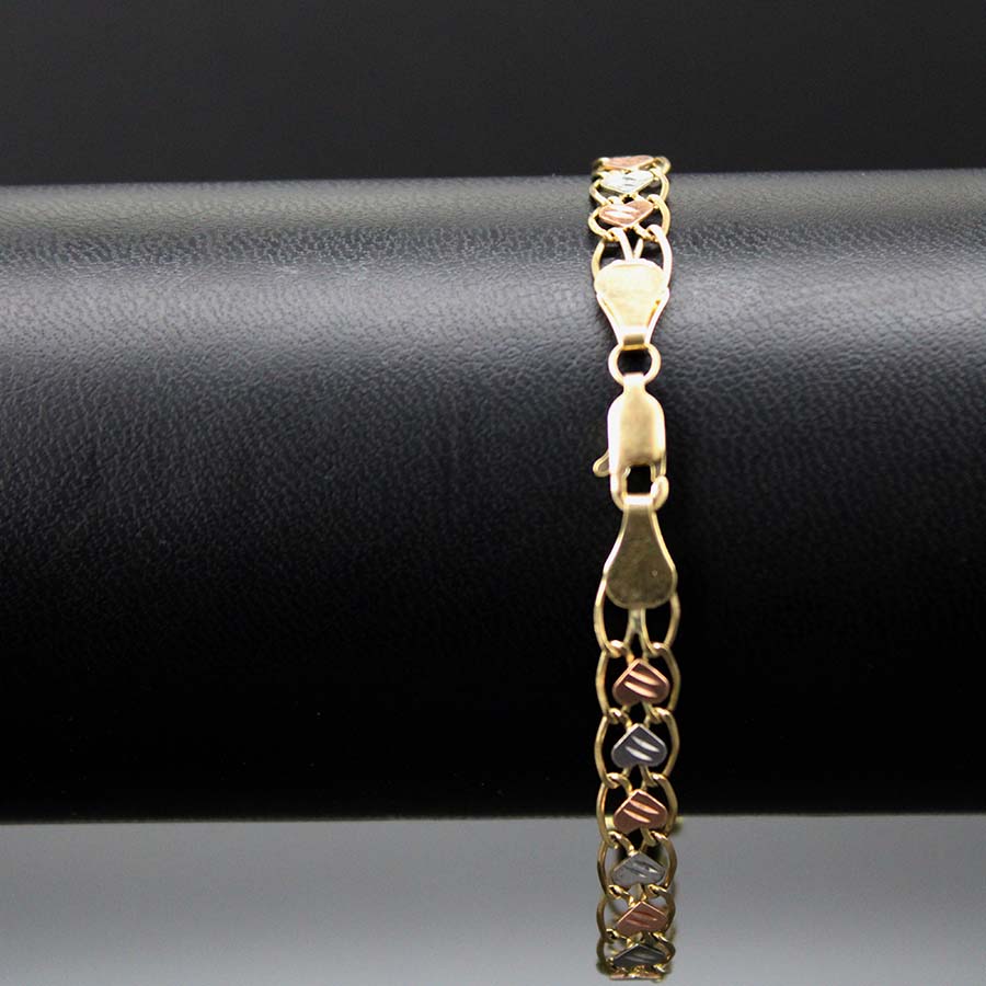 Esclava Corazón Dama 6mm 18cm