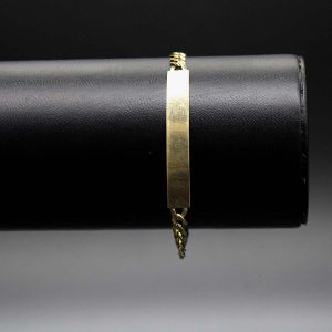 Esclava Barbada Dama 5mm 18cm