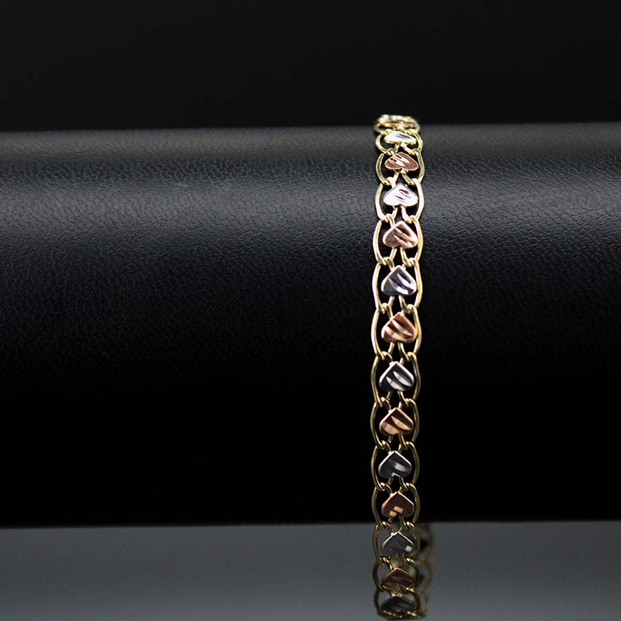 Pulso Corazón Dama 6mm 18cm