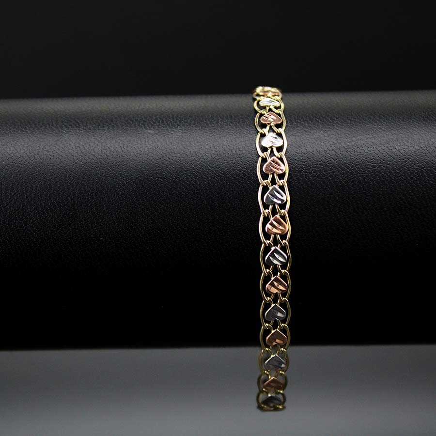 Pulso Corazón Dama 6mm 18cm