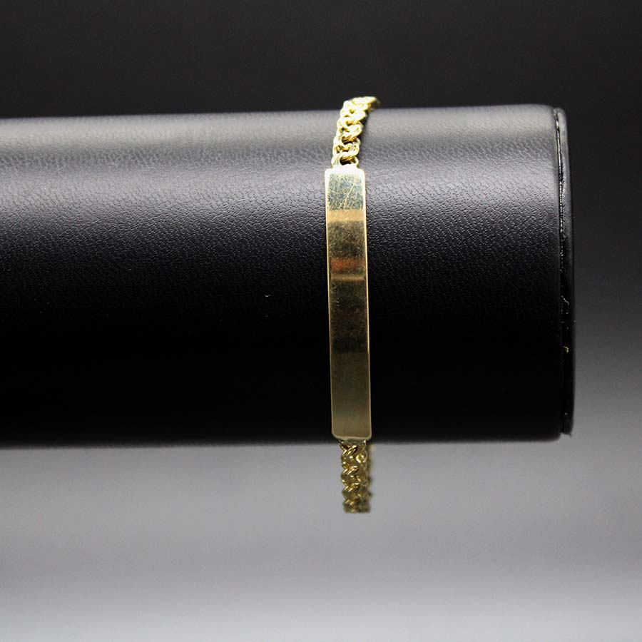 Esclava Barbada Dama 5mm 18cm