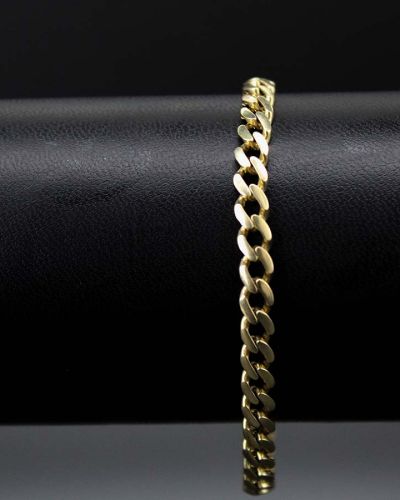 Pulso Cubano Italiano 4mm 18cm