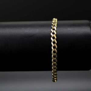 Pulso Cubano Italiano 4mm 18cm