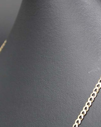 Cadena Barbada 4mm 55cm