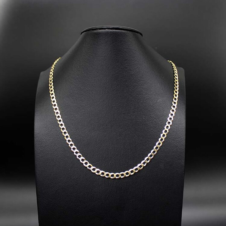 Cadena Barbada 5mm 55cm