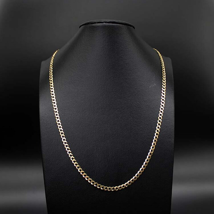 Cadena Barbada 4mm 55cm