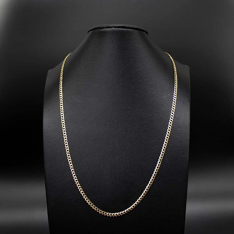 Cadena Barbada 4mm 50cm