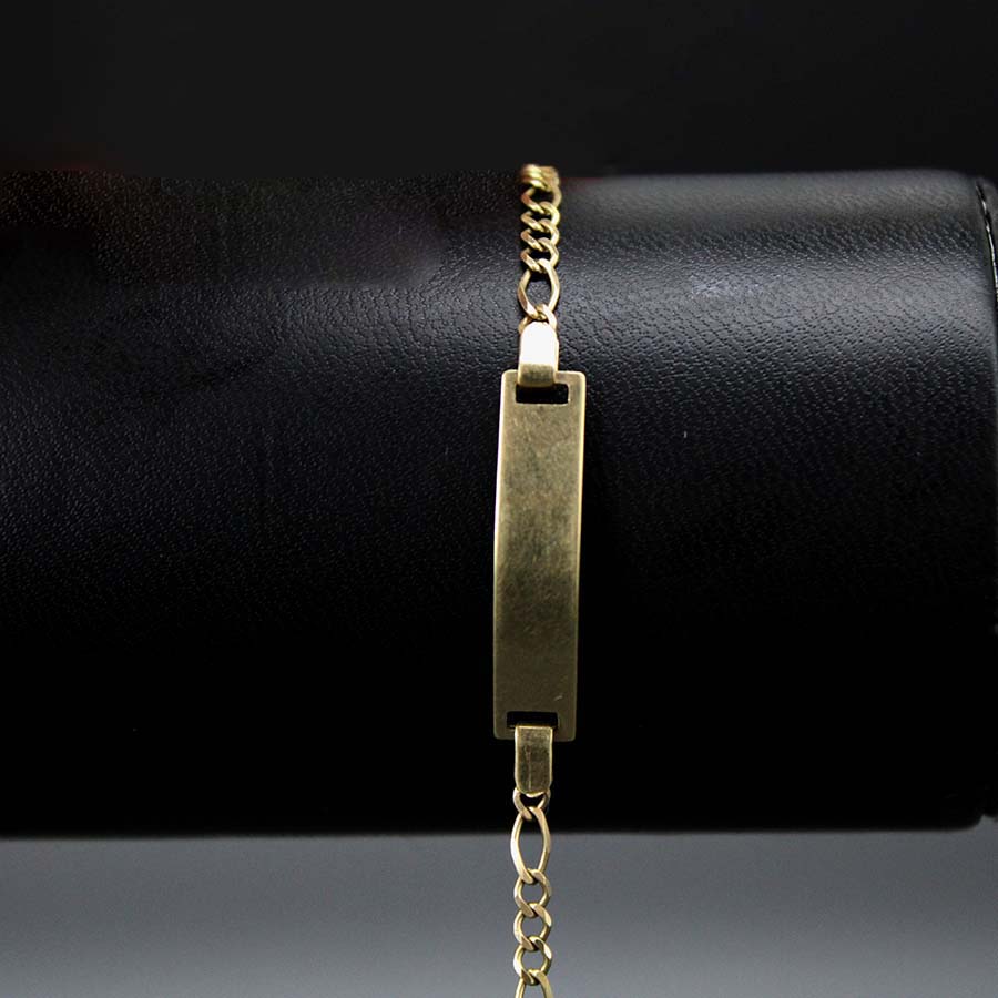 Esclava Cartier Niño 3mm 14cm